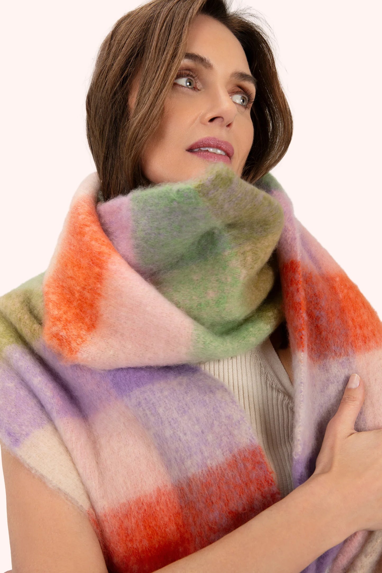 Powder Cosy Scarf Molly (Lavender)