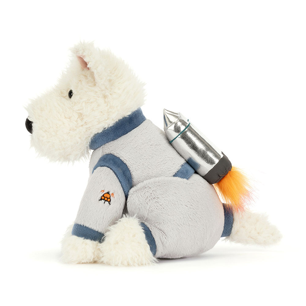 Jellycat Munro Scottie Dog Space Outfit (1+)