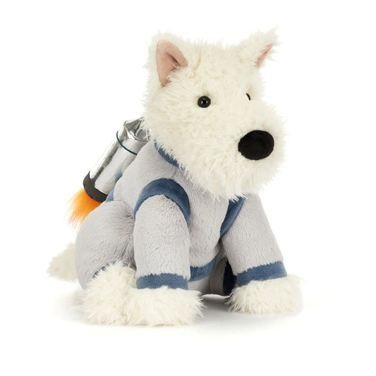 Jellycat Munro Scottie Dog Space Outfit (1+)