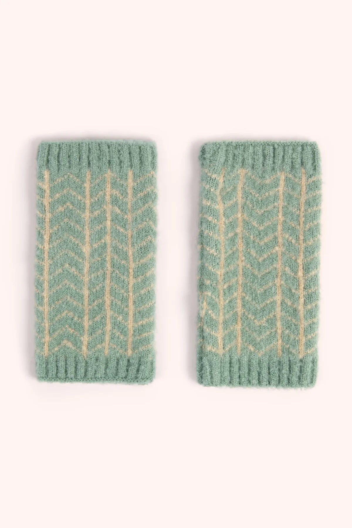 Powder Wrist Warmers Niamh (lce Blue)