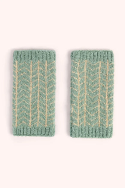 Powder Wrist Warmers Niamh (lce Blue)