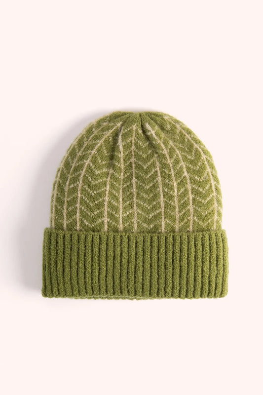 Powder Beanie Niamh (Olive Green)