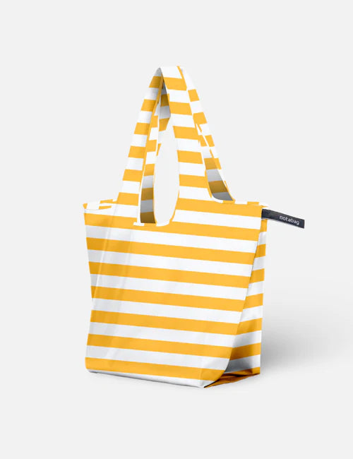 Notabag Tote Bag Golden Stripes | Foldable Tote Bag