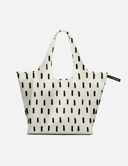 Notabag Folding Tote Bag (Black Brush) | Tote Bags, Backpacks & Bags