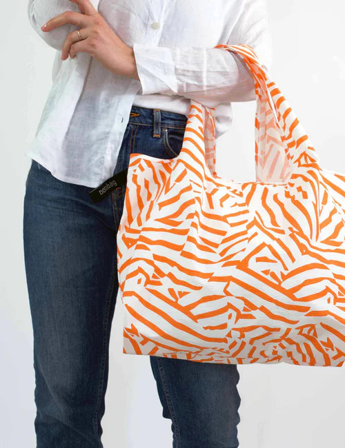 Notabag Folding Tote Bag (Peach Twist) | Bags & Backpacks