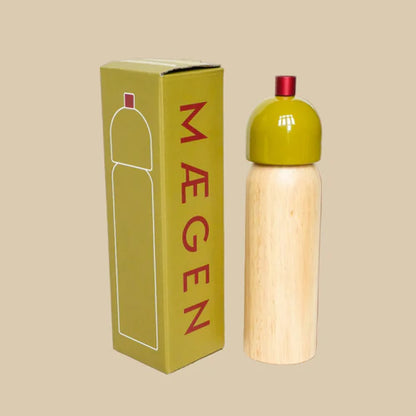 Maegen Medium Salt/Pepper Grinder Olive & Red