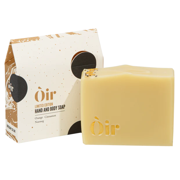 Oir Limited Edition Christmas Hand & Body Soap (Orange/Cinnamon/Nutmeg)