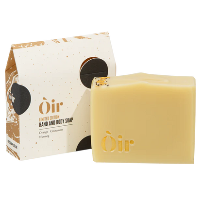 Oir Limited Edition Christmas Hand & Body Soap (Orange/Cinnamon/Nutmeg)