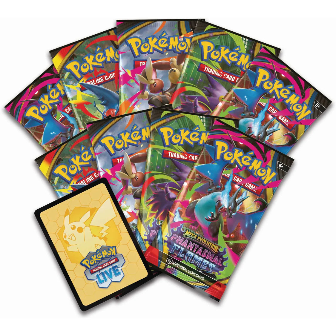 Pokemon Elite Trainer Box Phantasmal Flames | Pokemon Cards