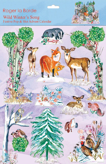 Large Pop & Slot Advent Wild Winters Song