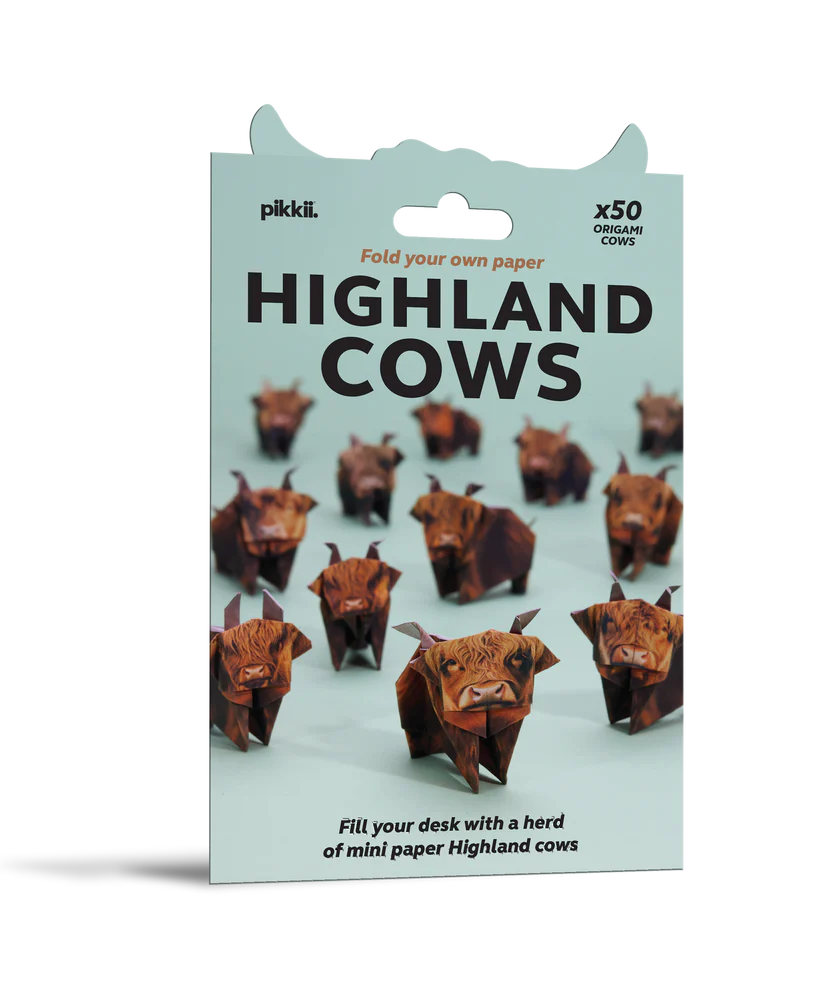 Pikkii Paper Highland Cows