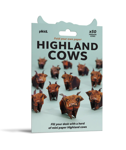 Pikkii Paper Highland Cows