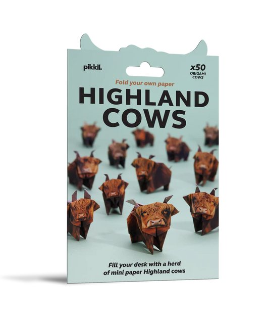 Pikkii Paper Highland Cows