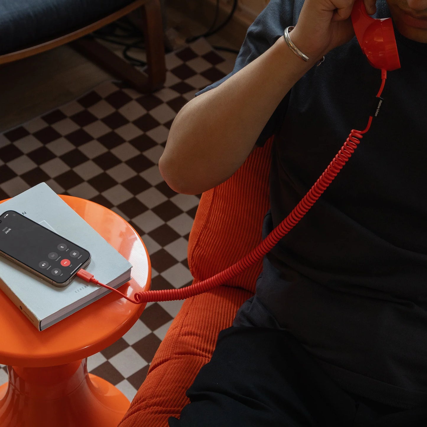 USB Pop Phone - Alarm Red