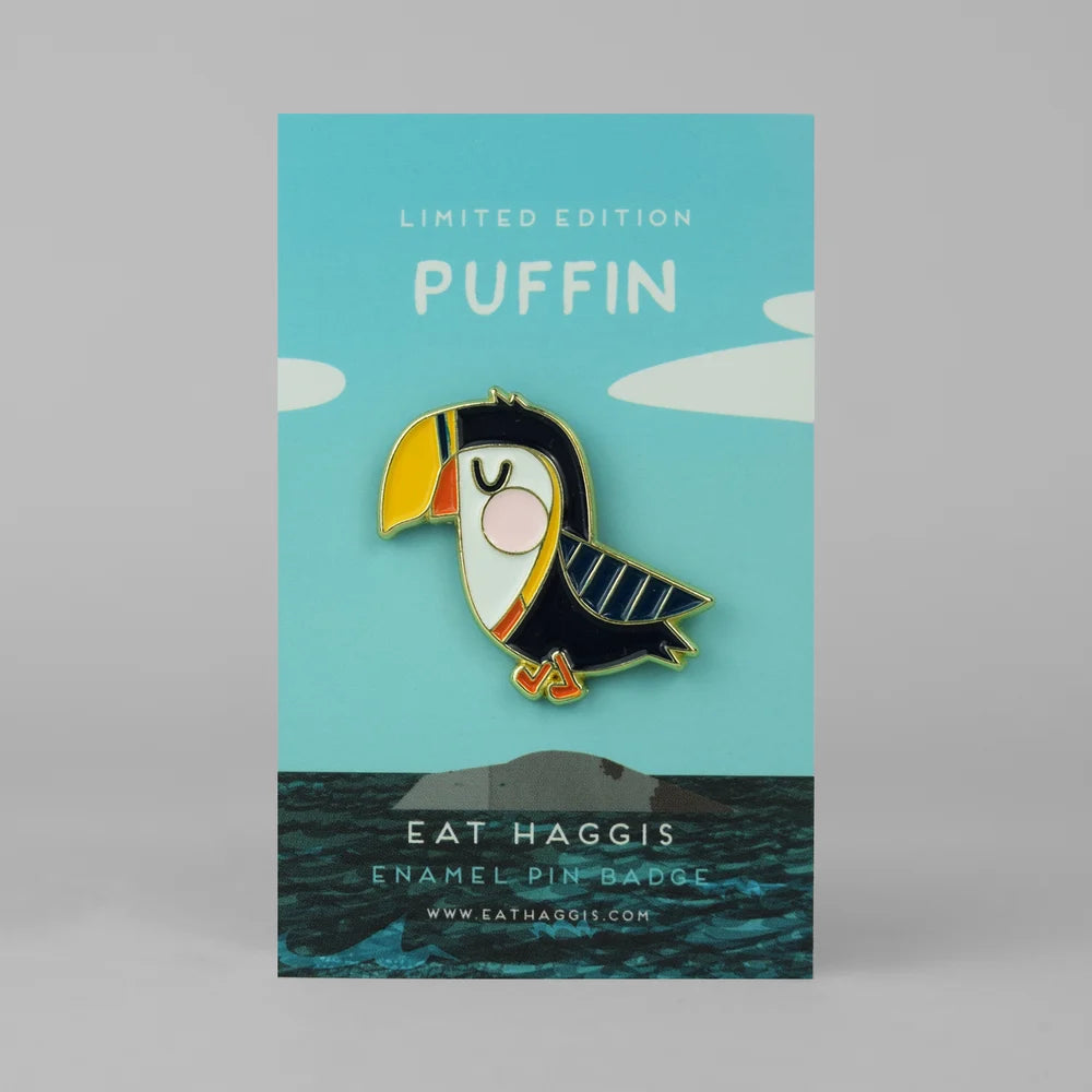 Enamel Pin Badge - Puffin