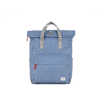 Roka Canfield B Backpack Medium Recycled Canvas (Hickory Stripe)