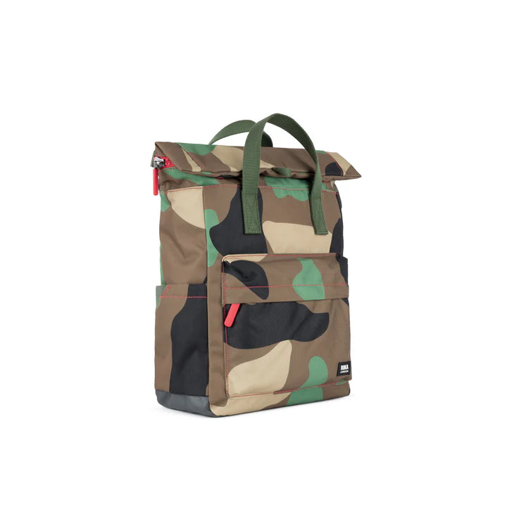 Roka Canfield B Backpack Recycled Canvas Medium (Vintage Camo)