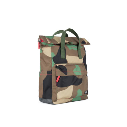 Roka Canfield B Backpack Recycled Canvas Medium (Vintage Camo)