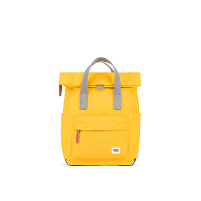 Roka Canfield B Backpack Recycled Nylon Small (Saffron Yellow)