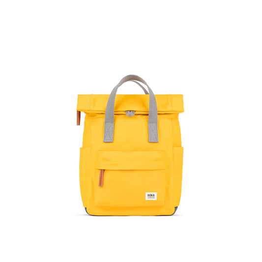 Roka Canfield B Backpack Recycled Nylon Small (Saffron Yellow)