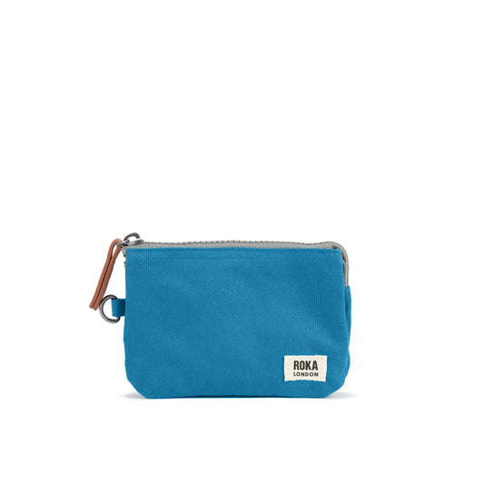 Carnaby Small Wallet Canvas (Marine Blue)