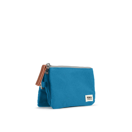 Carnaby Small Wallet Canvas (Marine Blue)