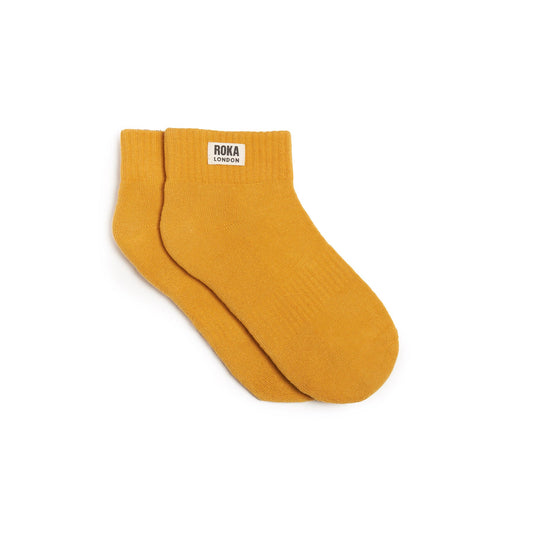 Roka Wembley Cotton Socks UK3-8 (Corn Yellow)