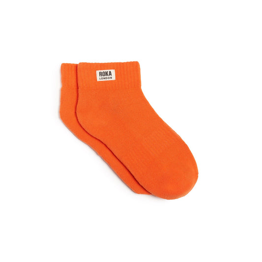 Roka Wembley Cotton Socks UK3-8 (Mandarin Orange)