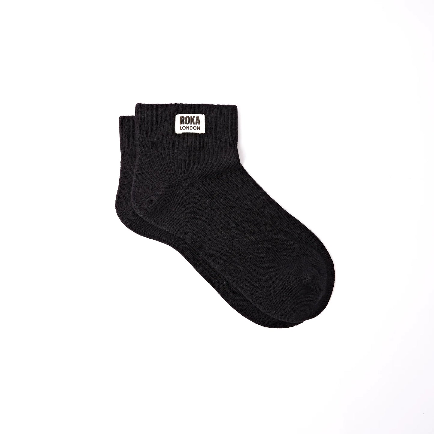 Women's Wembley Organic Cotton Socks (Black)