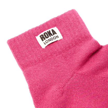 Women's Wembley Organic Cotton Socks (Granita Red)