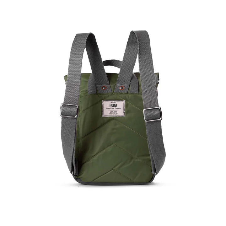 Roka Canfield B Backpack Recycled Nylon Small (Avocado Green)