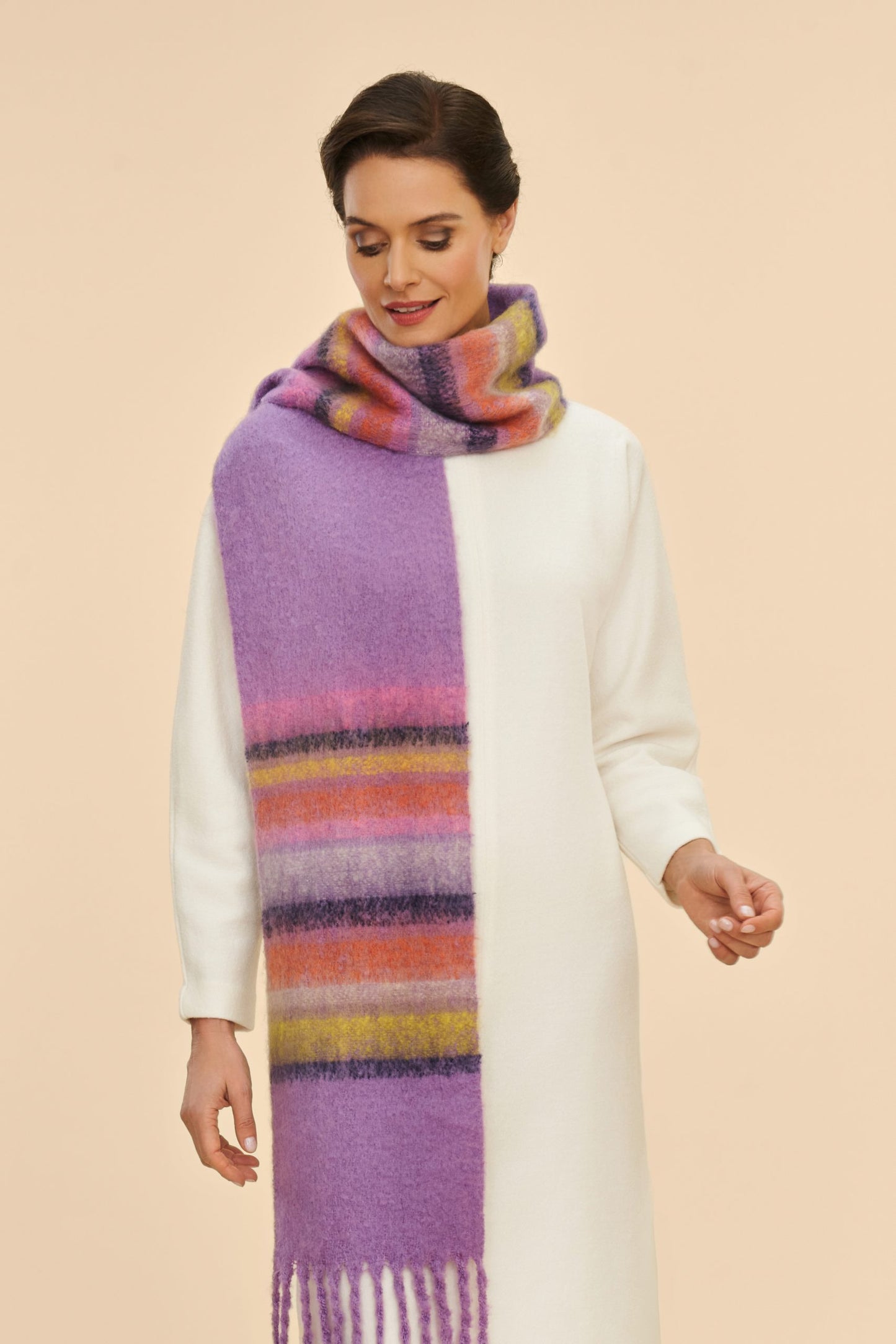 Sammy Cosy Scarf - Violet