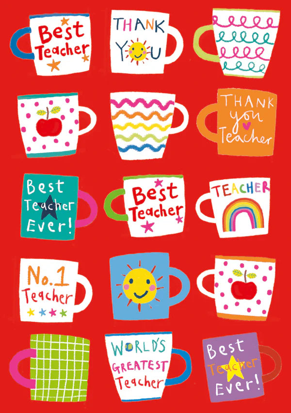 PS Card Teacher Mugs
