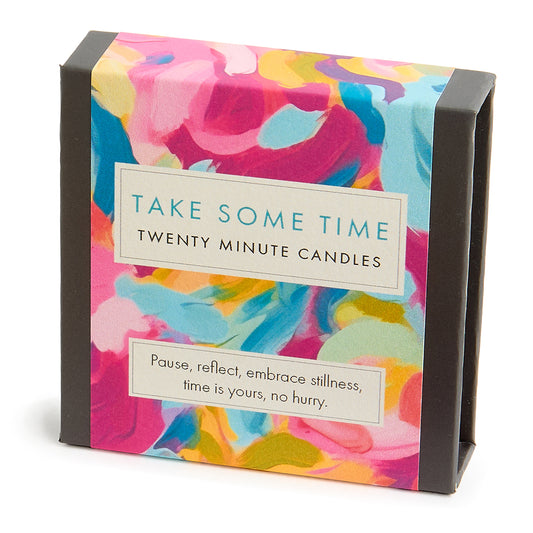 Twenty Minute Beeswax Candles - Take Some Time (Abstract)