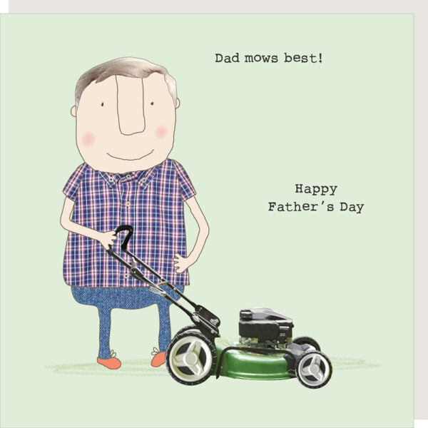 Father's Day Card Mows Best