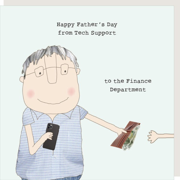 Father's Day Card Tech Support