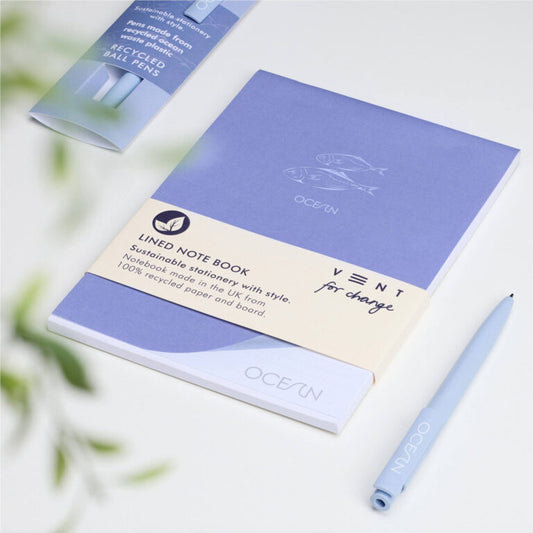 Ocean Shopping Pad Blue
