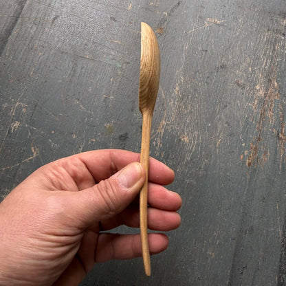 Hand Carved Silver Birch Spoon