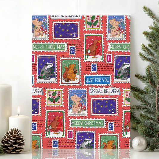 Woodland Stamp Glitter Advent Calendar