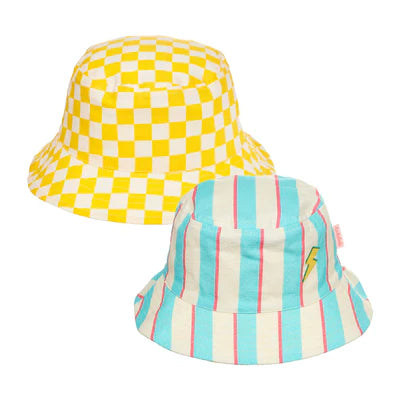 Lightning Stripe Bucket Hat 3-6 yrs