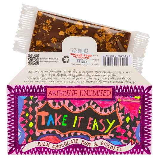 Arthouse Take It Easy - Mini Milk Chocolate Rum & Biscotti