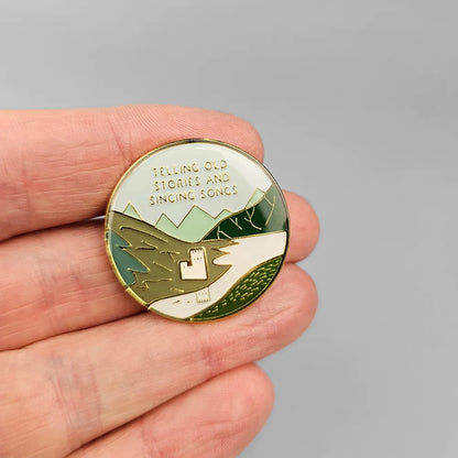 Enamel Pin Badge - Telling Old Stories