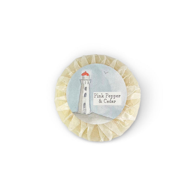 Pebble Soap Lighthouse (Pink Pepper & Cedar)