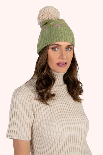 Willow Bobble Hat (Sage)