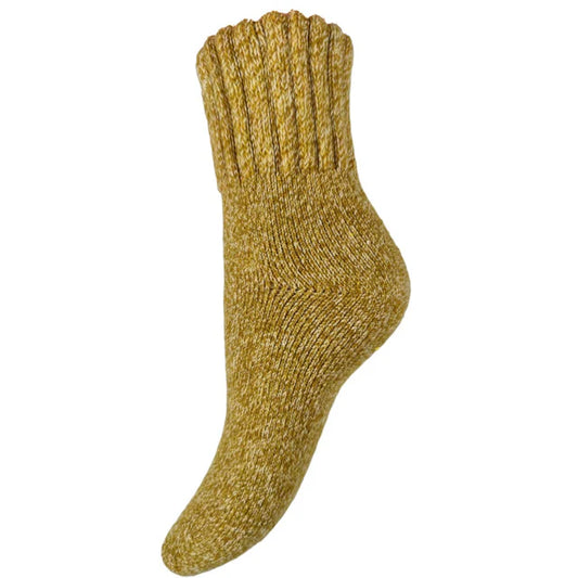 4-7 Thick Wool Socks (Mustard)