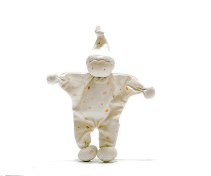 Fair Trade Organic Baby Comforter Watercolour Dots