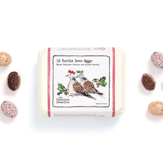 12 Turtle Dove Eggs (Praline & Salted Caramel)