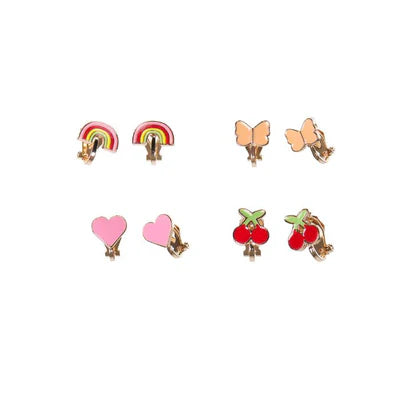 Carnival Clip On Earrings