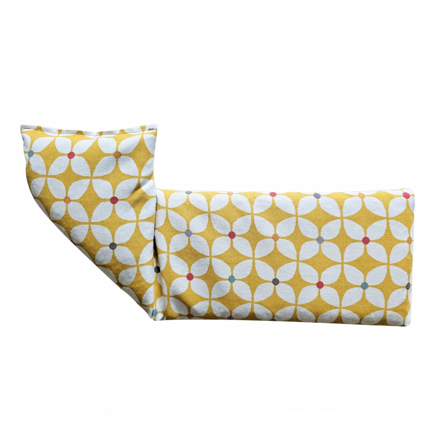 Zap Ochre Cotton Microwavable Wheat Bag - Lavender