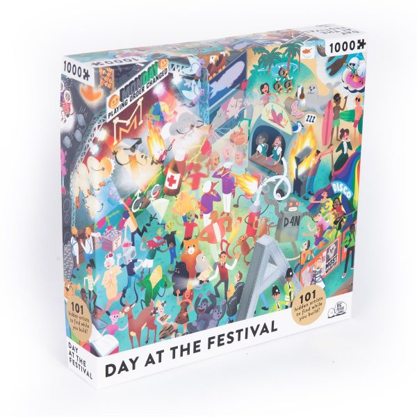 1000pc Jigsaw Puzzle Day At The Festival